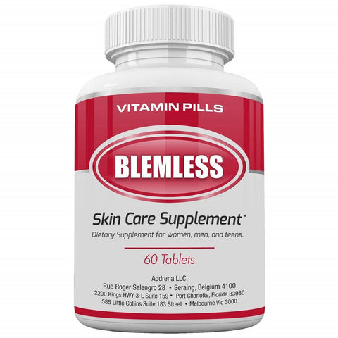 بليمليس لحبوب الوجه 60 قرص - Blemless Skin Care Supplement 60 Tab