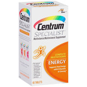 Centrum Specialist Energy 60 Count