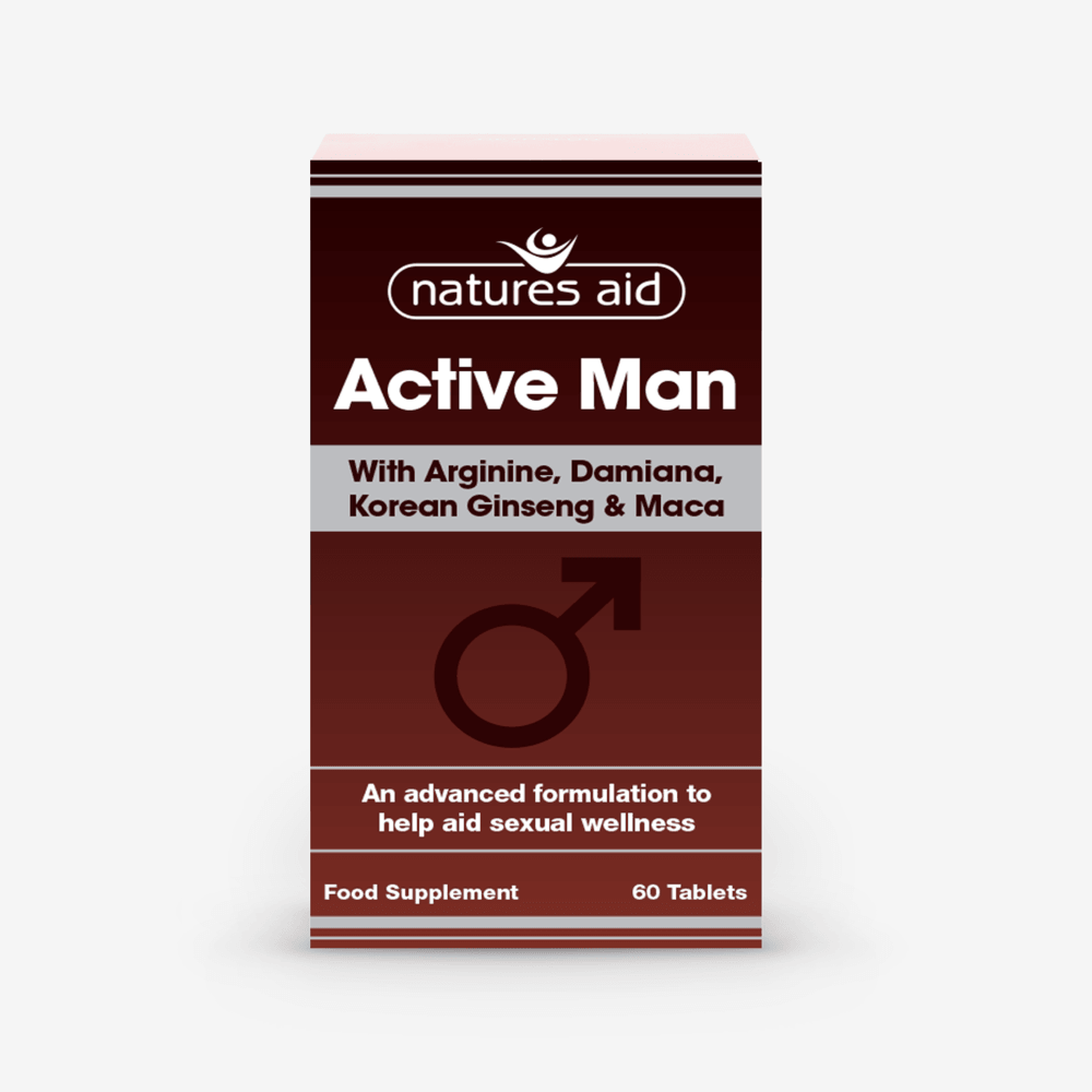 natures aid Active Man 60 Tablets