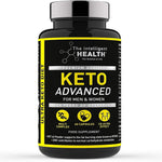 كيتو ادفانسد لنظام الكيتو 60 كبسولة - The Intelligent Health Keto Advanced 60 Capsules