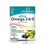 اوميجا  ,6,9,3 فيتابيوتكس عالي النقاء 60 كبسولة - Vitabiotics Ultra Omega 3,6,9