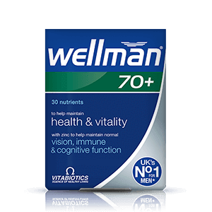 ويل مان بلس 70 للرجال فوق 70 30 قرص - Wellman Plus 70 - 30 Tablets