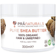 PraNaturals 100% Organic Shea Butter 300ml - براناتشر زبدة الشيا الخام - UK2Gulf.com