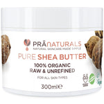 PraNaturals 100% Organic Shea Butter 300ml - براناتشر زبدة الشيا الخام - UK2Gulf.com