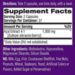 ناترول اساي بيري 75 كبسولة - Natrol Acai Berry, Antioxidant Protection 75 Capsules