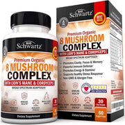 BioSchwartz Organic Mushroom Complex 60 Cap