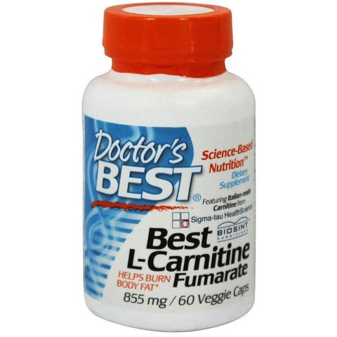 دكتورز بيست - ال-كارنيتين 855 مجم 60 كبسوله - Doctor's Best L-Carnitine