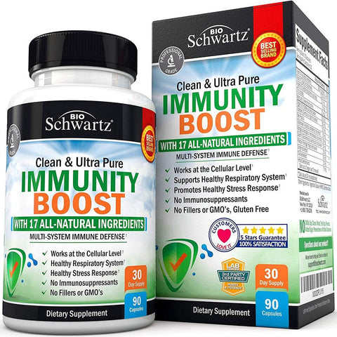 كبسولات دعم المناعة 90 كبسولة - BioSchwartz Immunity Boost 90 Capsules