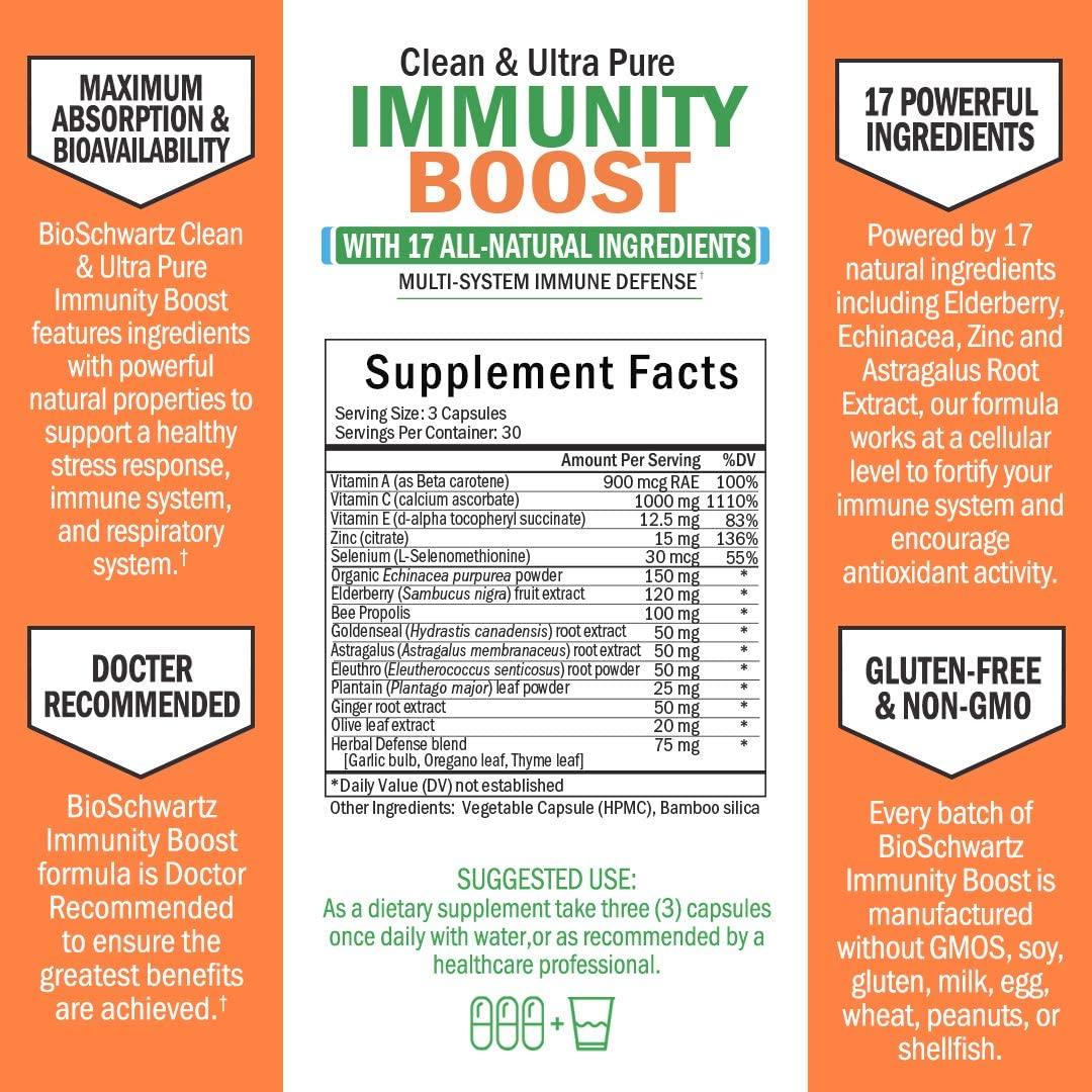 BioSchwartz Immunity Boost 90 Capsules