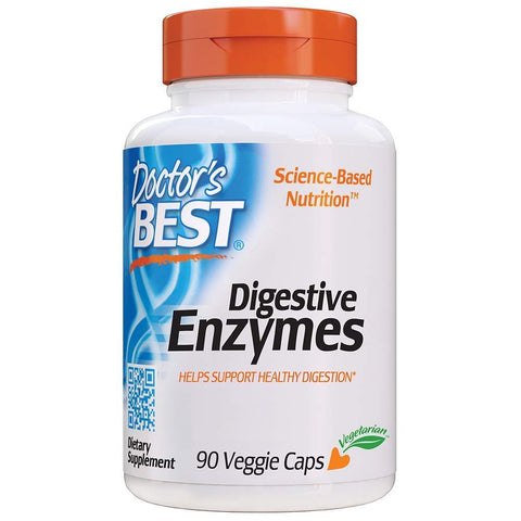 دكتورز بيست الأنزيمات الهاضمة 90 كبسولة - Doctor's Best Digestive Enzymes 90 Cap