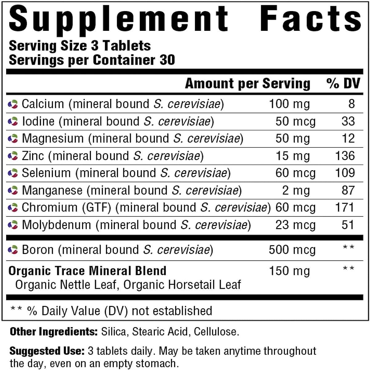 MegaFood Balanced Minerals 90 Tablets