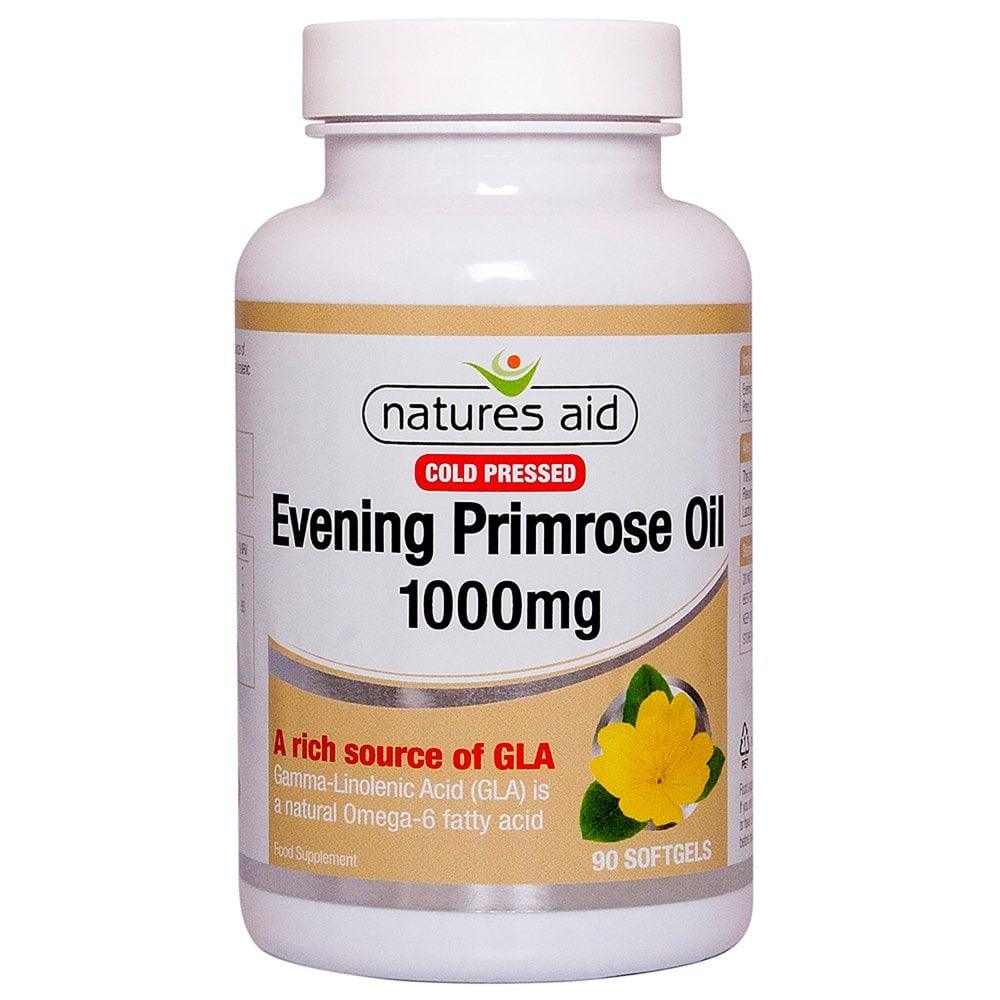 Natures Aid Evening Primrose Oil 1000 Mg, 90 Capsules