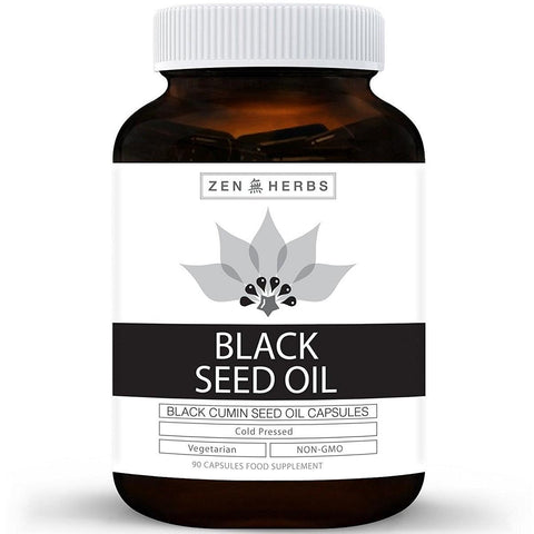 زيت الحبة السوداء لدعم المناعة 90 كبسولة - ZEN HERBS Black Seed Oil 90 Capsules
