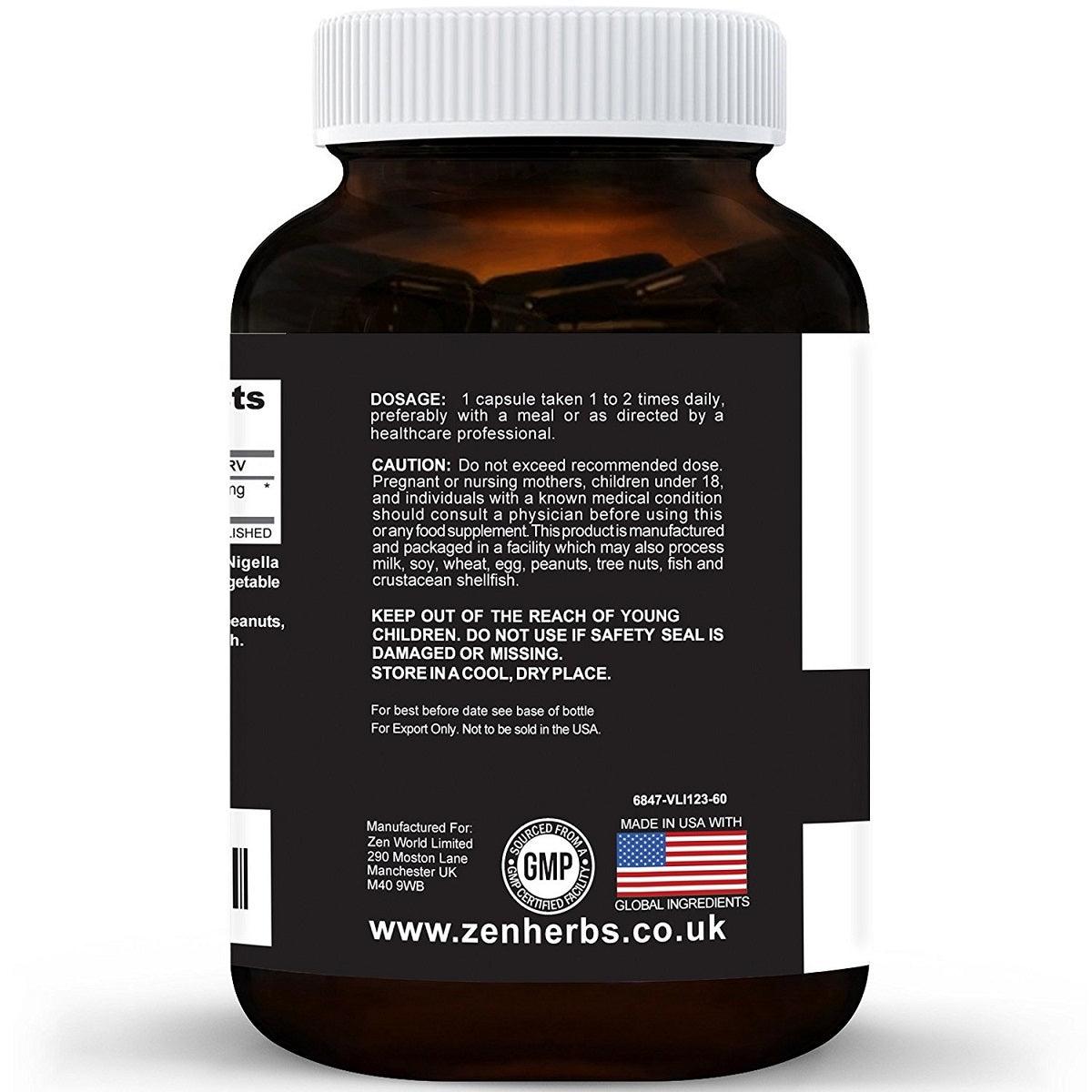 ZEN HERBS Black Seed Oil 90 Capsules