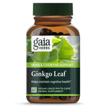 جينكو أوراق طبيعية 60 كبسولة - Gaia Herbs Ginkgo Leaf 60 Capsules