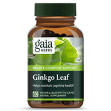 جينكو أوراق طبيعية 60 كبسولة - Gaia Herbs Ginkgo Leaf 60 Capsules