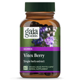 عشبة كف مريم (فيتكس) 60 كبسولة - Gaia Herbs Vitex Berry 60 Caps