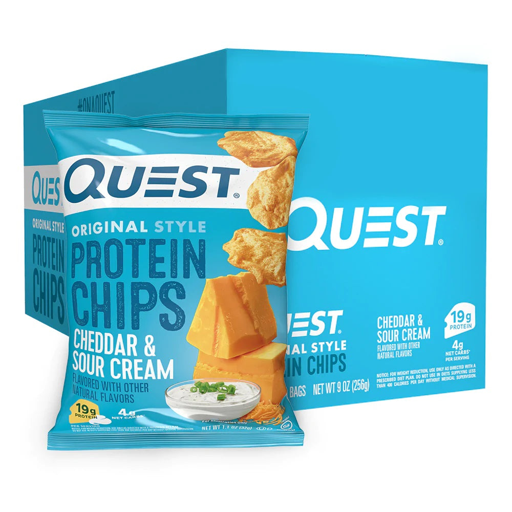 Quest Nutrition Protein Chips Cheddar & Sour Cream 8*32 gm