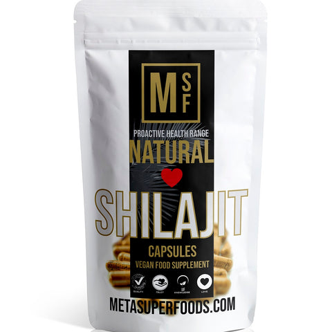 MetaSuperfoods Natural Shilajit 60 Capsules