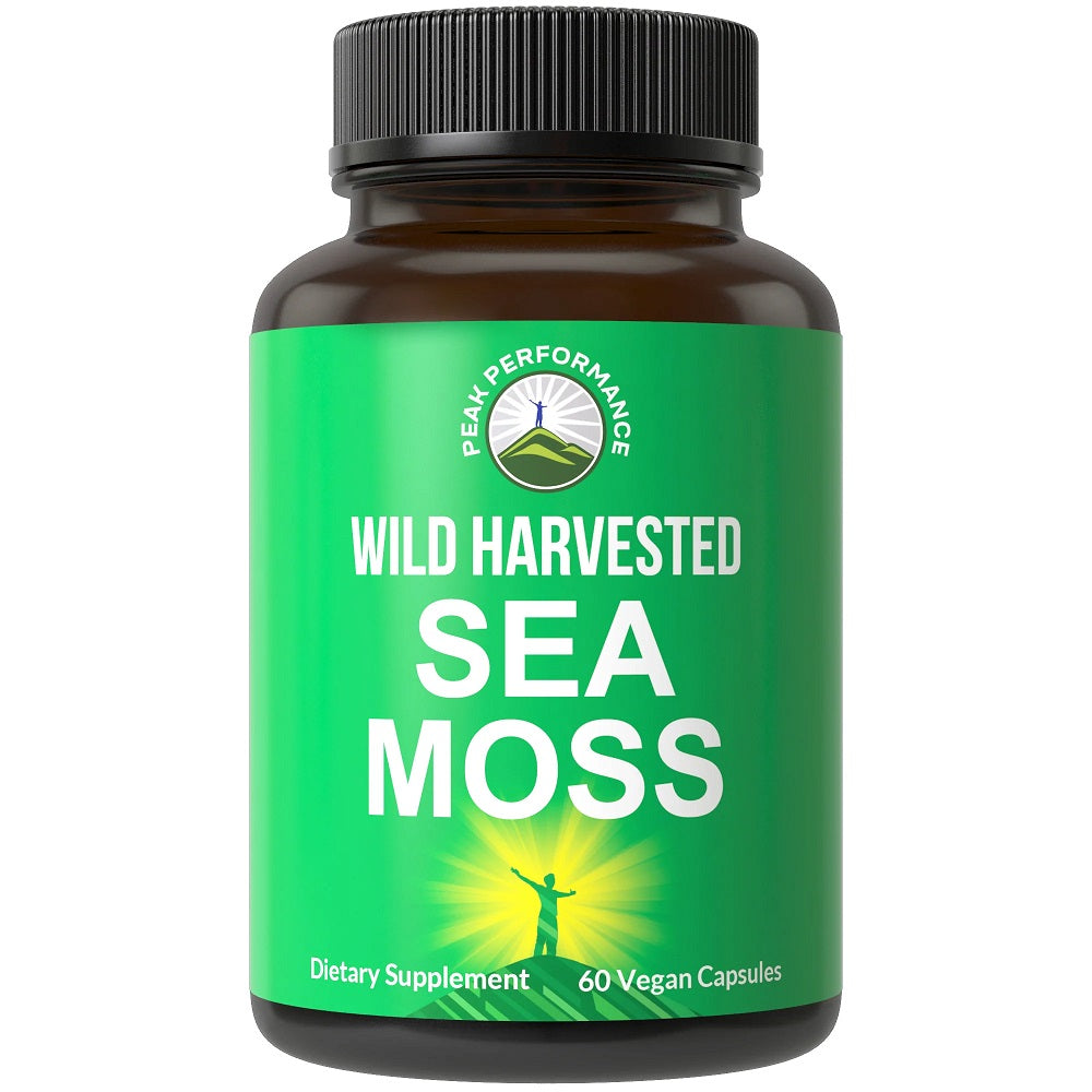 Peak Performance Organic Irish Sea Moss 60 Capsules