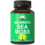 الطحالب البحرية العضوية سي موس 60 كبسولة - Peak Performance Organic Irish Sea Moss 60 Capsules