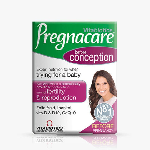 Pregnacare Conception 30 Tabs - حبوب بريجناكير كونسبشن للنساء 30 قرص