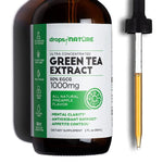 خلاصة الشاي الأخضر سائل عالي التركيز 60 مل - Drops Of Nature Green Tea Extract 2 Fl Oz