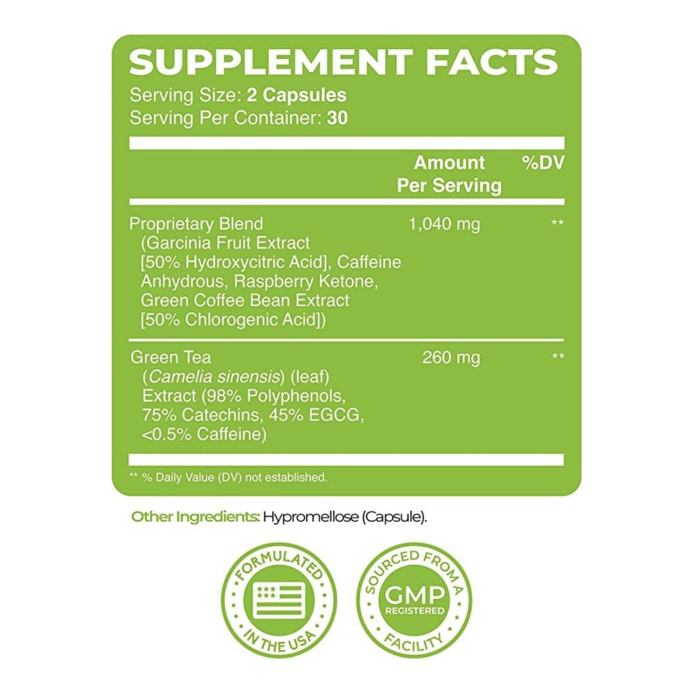 Nobi Nutrition Green Tea Extract with (EGCG) 60 Caps