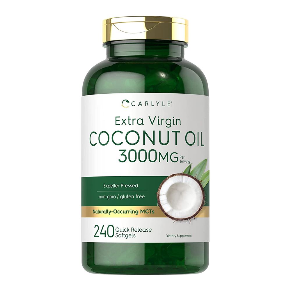 Carlyle Extra Virgin Coconut Oil 240 Capsules