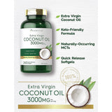 زيت جوزالهند الخام طبيعي 240 كبسولة - Carlyle Extra Virgin Coconut Oil 240 Capsules