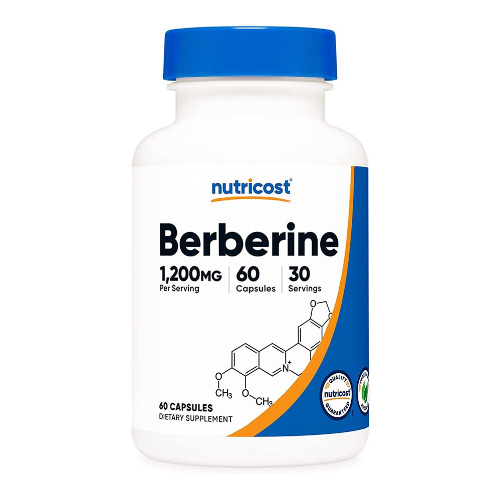 Nutricost Berberine HCl 600mg, 60 Capsules