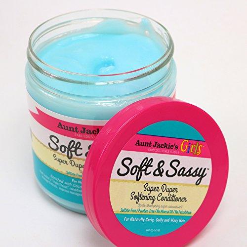 بلسم العمة جاكيز لترطيب ونعومة الشعر-Aunt Jackies Girls Soft and Sassy Softening Conditioner 426 g - UK2Gulf.com