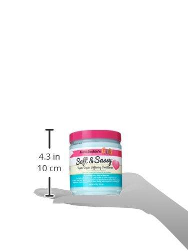 بلسم العمة جاكيز لترطيب ونعومة الشعر-Aunt Jackies Girls Soft and Sassy Softening Conditioner 426 g - UK2Gulf.com