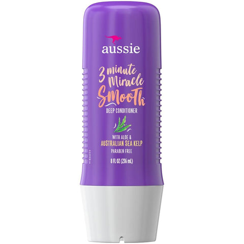 بلسم كريم تنعيم الشعر الفوري من اوسي - Aussie 3 Minute Miracle Smooth Deep Conditioner