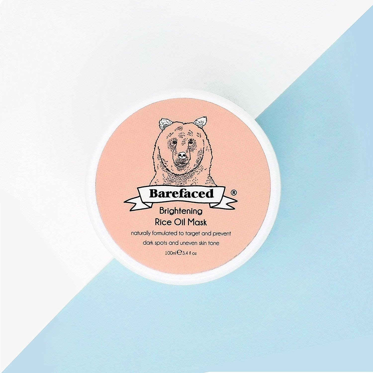 ماسك المساعدة على تبييض الوجه من بيبرفيسد الانجليزية - BeBarefaced Brightening Face Mask - UK2Gulf.com