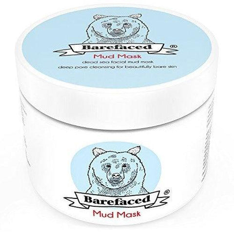 ماسك طين البحر الميت لعلاج علامات تقدم السن وحب الشباب - BeBarefaced Dead Sea Mud Face Mask - UK2Gulf.com