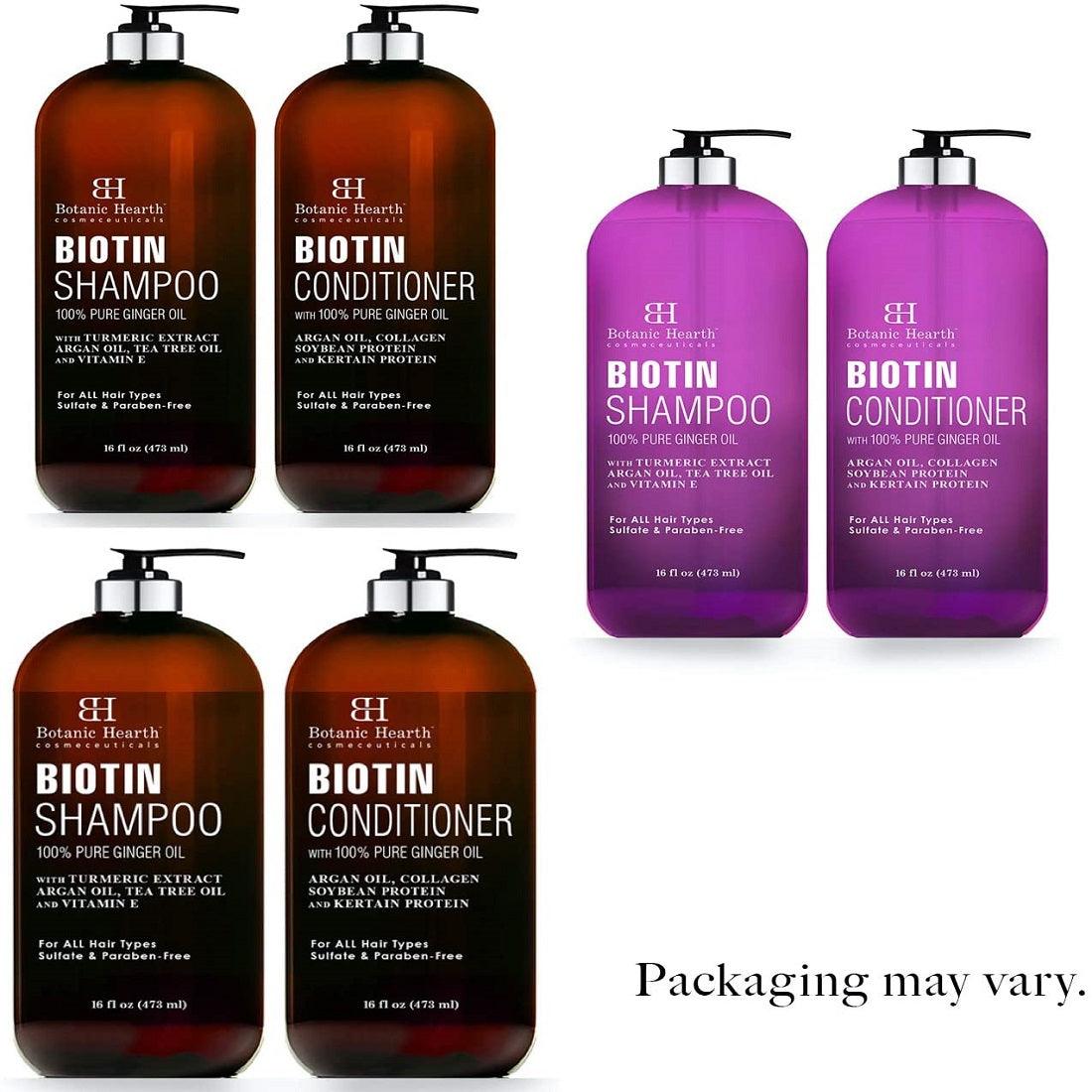 BOTANIC HEARTH Biotin Shampoo and Conditioner Set