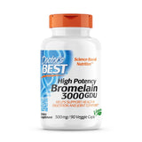 بروميلين عالي الفعالية 500 مج 90 كبسولة - Doctor's Best Bromelain 500 mg 90 Capsules