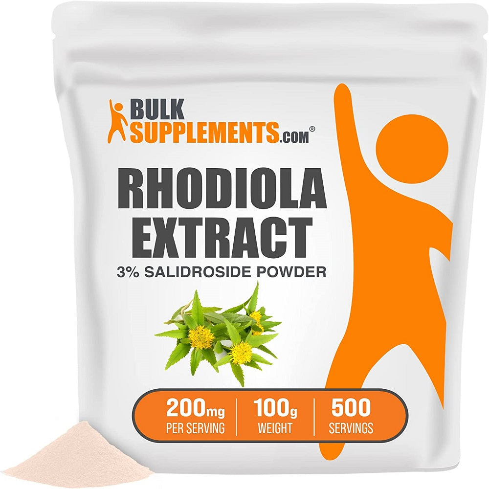 BulkSupplements Rhodiola Extract 100 Grams