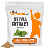 ستيفيا نقي بديل السكر للكيتو 250 جرام - BulkSupplements Stevia Extract Powder 8.8 oz
