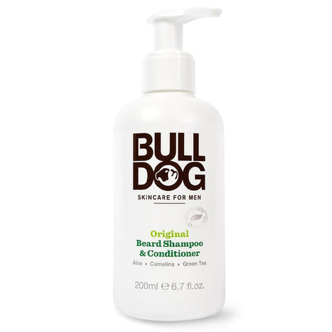 شامبو وبلسم اللحية 200 مل - Bulldog Original Beard Shampoo & Conditioner 6.7 fl oz