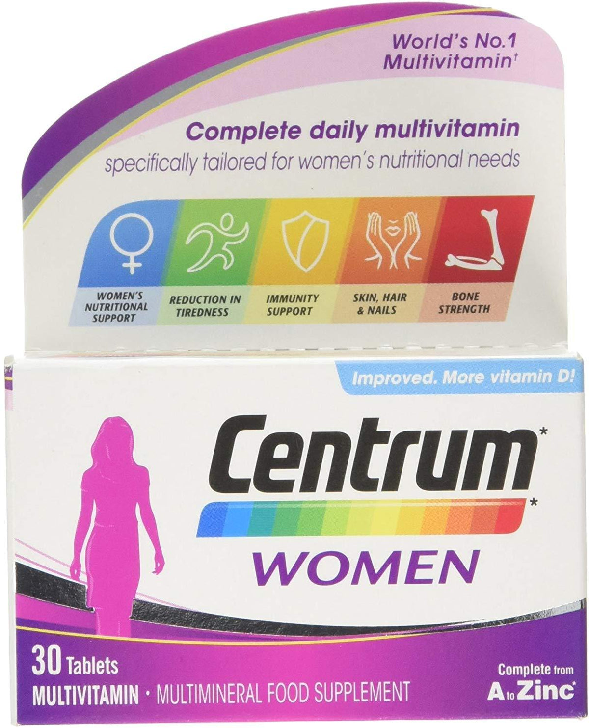 Centrum Com Centrum Women 30 Tablets Daily Multivitamin | UK2Gulf.com – UK 2 Gulf
