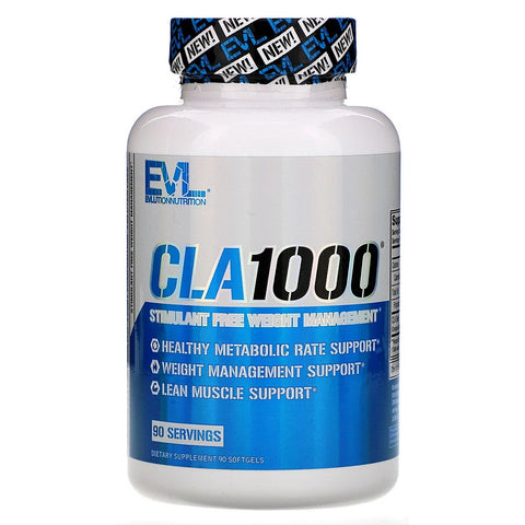 سي ال ايه 1000 مج 90 كبسولة - Evlution Nutrition CLA 1000 mg - 90 Caps