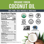 زيت جوزالهند العضوي بكر خام 473 مل - Viva Naturals Organic Coconut Oil Extra Virgin 16 oz