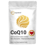 كو انزيم كيو10 مسحوق طبيعي 50 جرم - Microingredients COQ10 Powder 50 gm