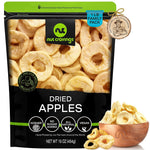 شرائح التفاح المجففة 454 جرام - Nut Cravings Dried Apple Rings Slices LB