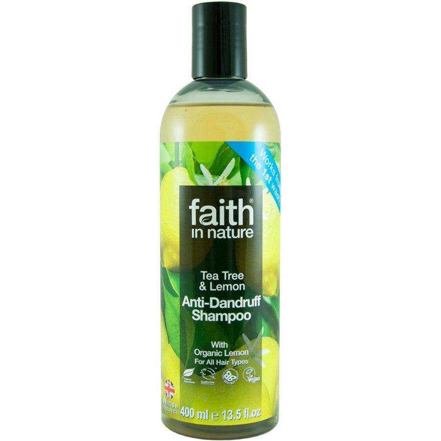 Faith In Nature Anti Dandruff Lemon & Tea Tree Shampoo 400 ml