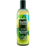 شامبو من الطبيعة ضد القشرة - Faith In Nature Anti Dandruff Lemon & Tea Tree Shampoo 400 ml