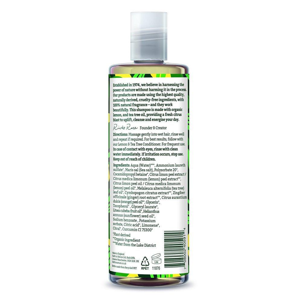 Faith In Nature Anti Dandruff Lemon & Tea Tree Shampoo 400 ml