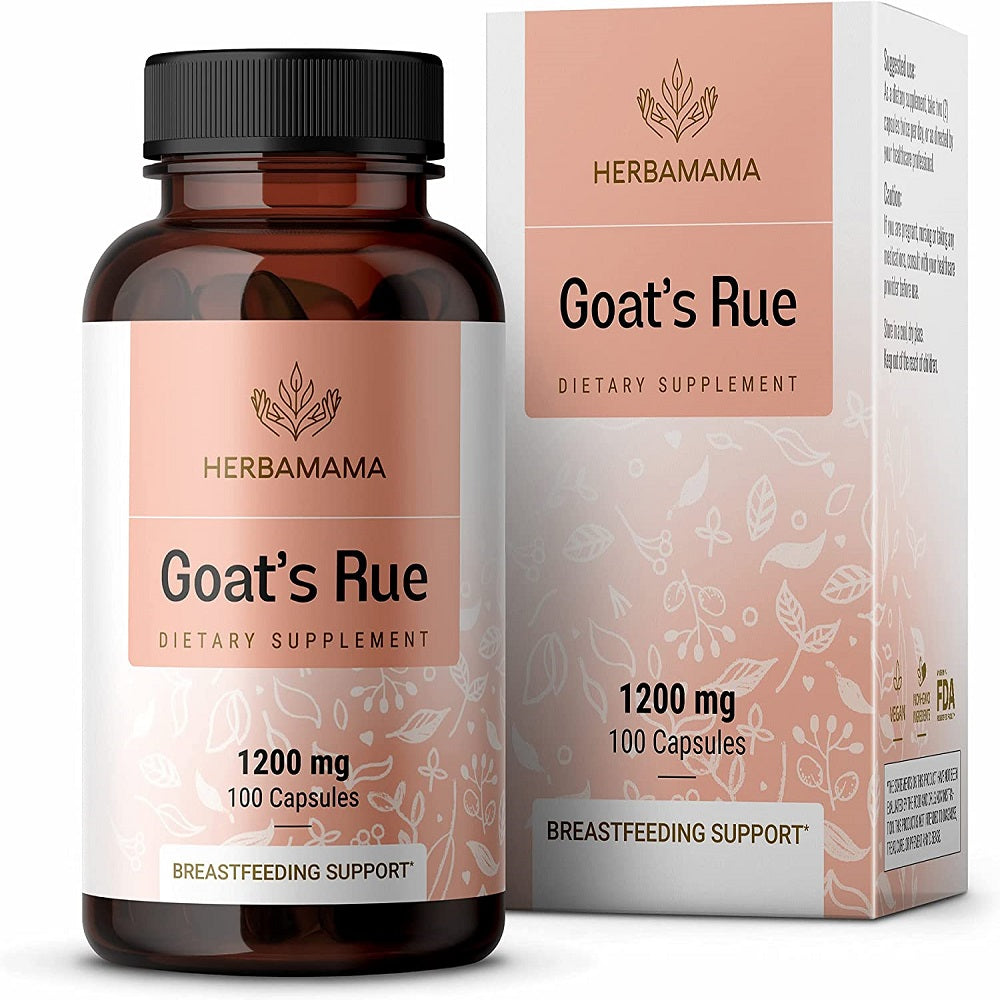 HERBAMAMA Goat's Rue 100 Capsules